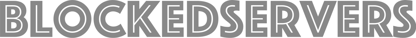 BLOCKEDSERVERS Blocklist (RBL)
